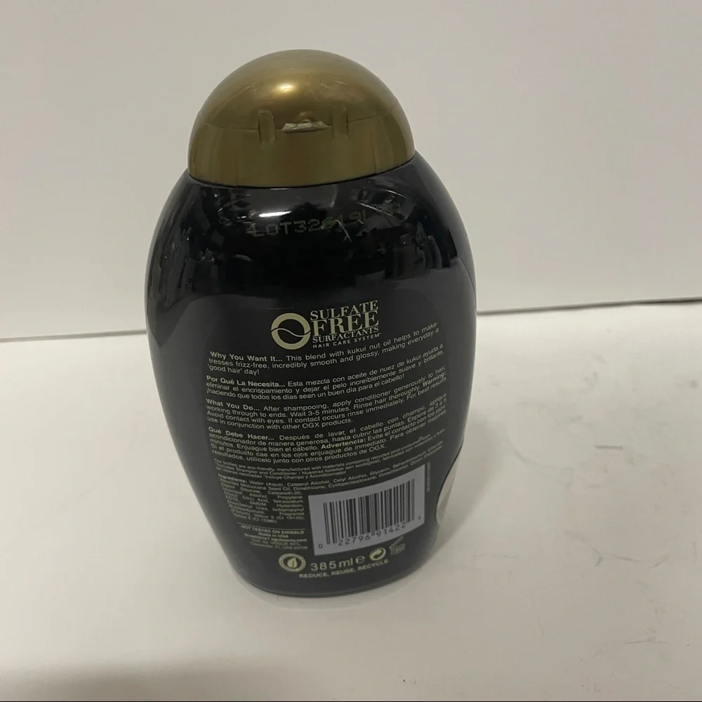OGX Hydrate & Defrizz Kukui Oil Conditioner 13 OZ HTF